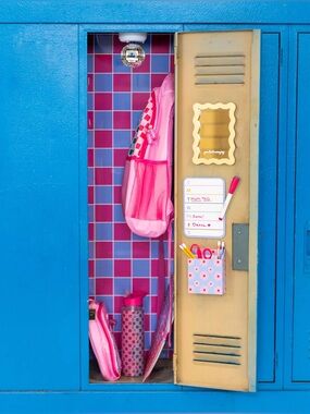 Kohl's Packed Party—Multi-Checkered Locker Wallpaper Mini Magnets (2 Boxes)